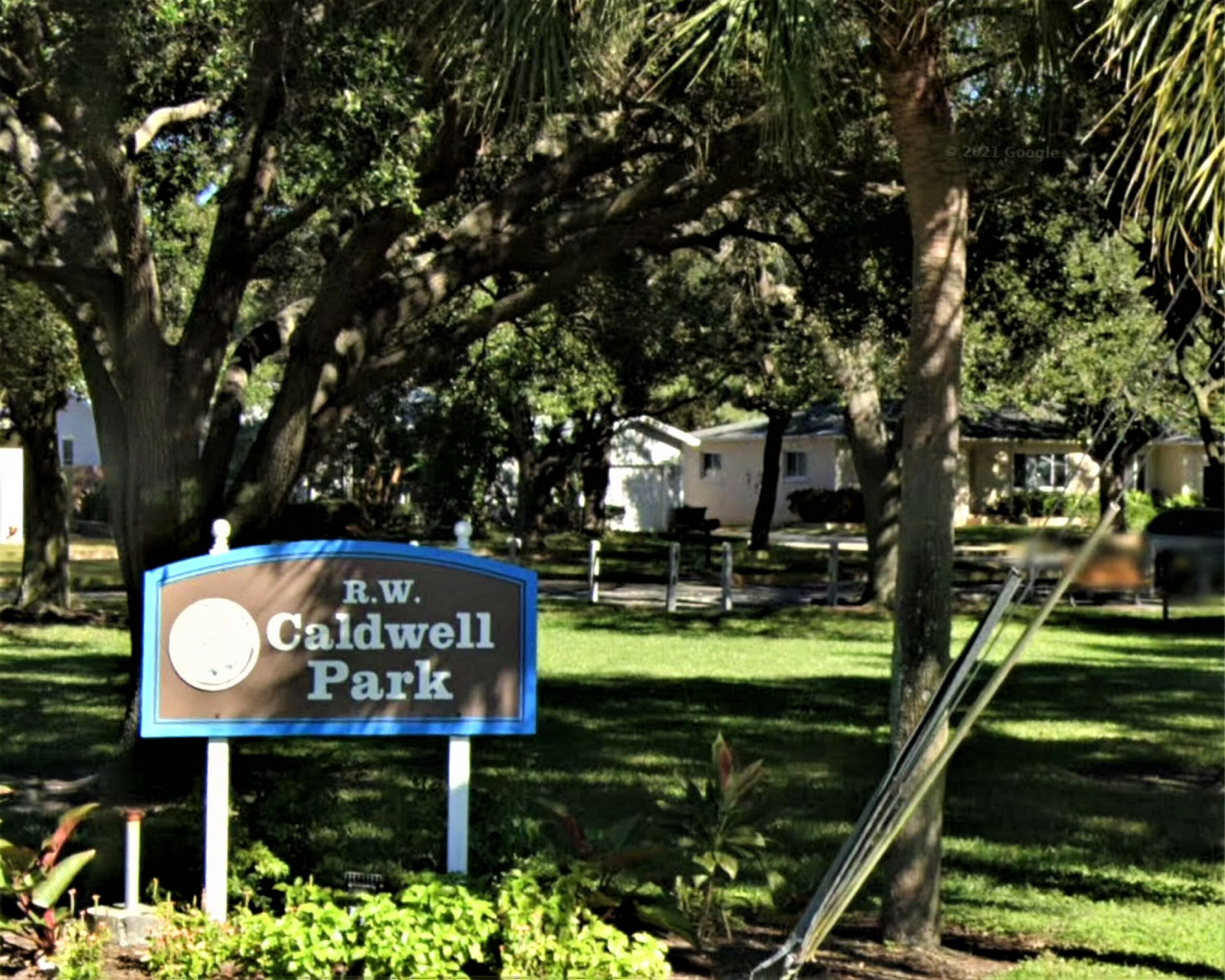 R W Caldwell Park dedication Gulfport, Florida April 18, 2009